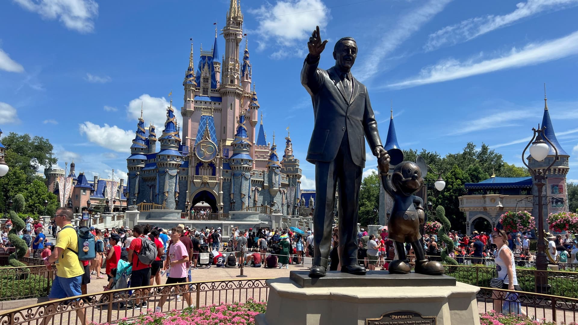 Disney Parks Defy Tourism Slowdown With Record <a href=