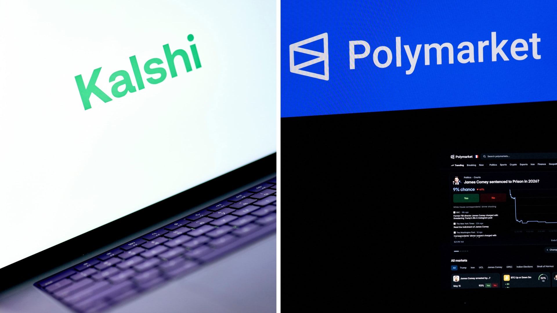 Trading Volumes Under Fire: Prediction Markets Kalshi and Polymarket Face Scrutiny featured image