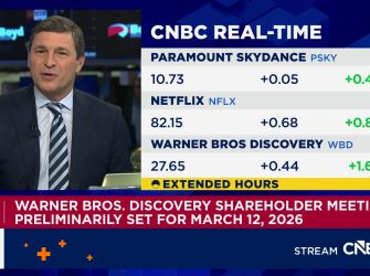 Paramount sweetens WBD bid, but stops short of raising its per-share value